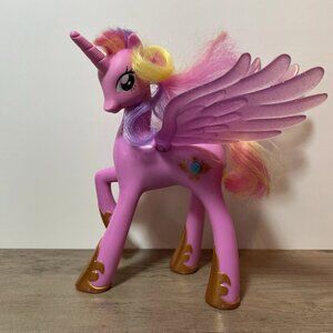 Princess Celestia Talking Pony Light And Sound Works But Damaged